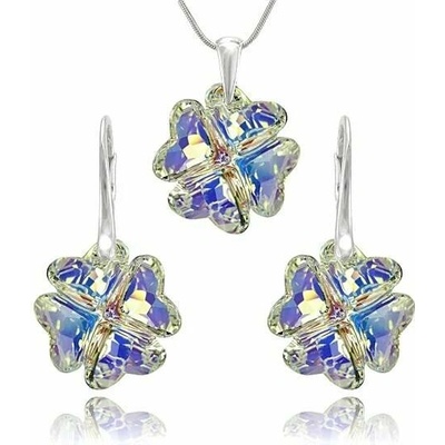 Swarovski Elements Clover krystal 23 mm Stříbrná sada 31262.1 – Zboží Mobilmania