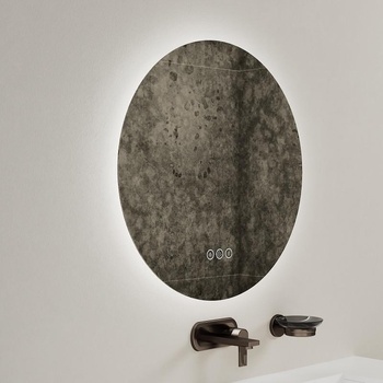 Inter Ceramic LED огледало с нагревател MATEO 1970, Inter Ceramic, 79х79см (1970)