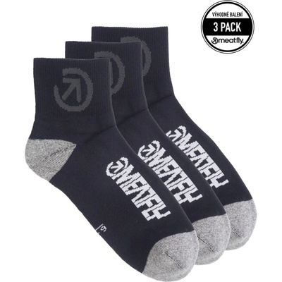 Unisex Meatfly Middle Triple čierna
