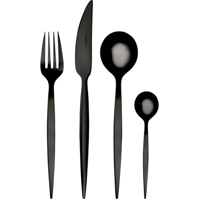 Herdmar Прибори за хранене kos- 24 части - черен мат (-252-3024-0117-200-0001)