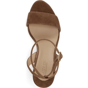 Lauren Ralph Lauren сандали с висок ток от кожа Gracy (802P15730003.200)