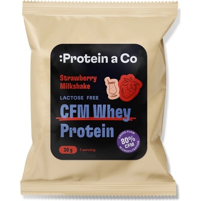 Protein&Co Bezlaktózový CFM Whey 30 g