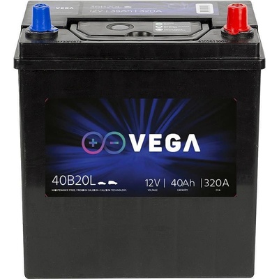 VEGA ASIA 40Ah 320A right+ (VG 40B20R)