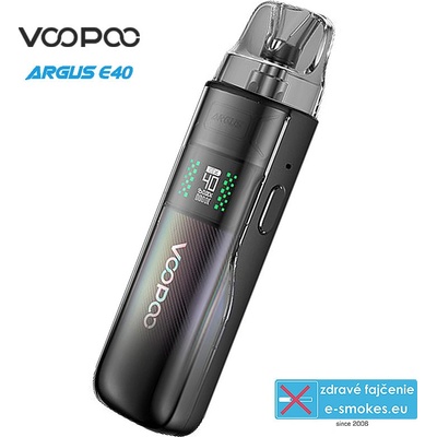 VooPoo Argus E40 1800 mAh Spray Black 1 ks