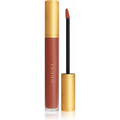 Gucci Gucci Beauty Rouge à Lèvres Matte Lipstick matný tekutý rúž 505 Janet Rust 6,5 ml
