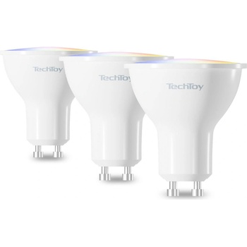 TechToy Smart Bulb RGB 4.5W GU10 3pcs set TSL-LIG-GU10-3PC