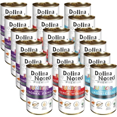Dolina Noteci Premium Junior MIX Šmaków 24 x 400 g