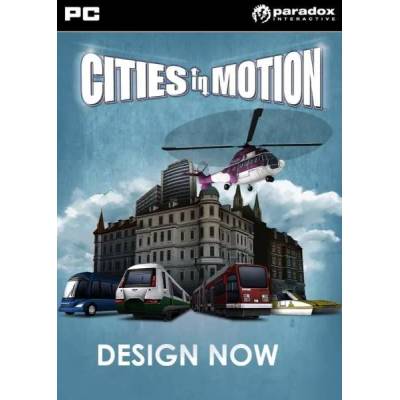 Игра Cities in Motion: Design Now за PC Steam, Електронна доставка