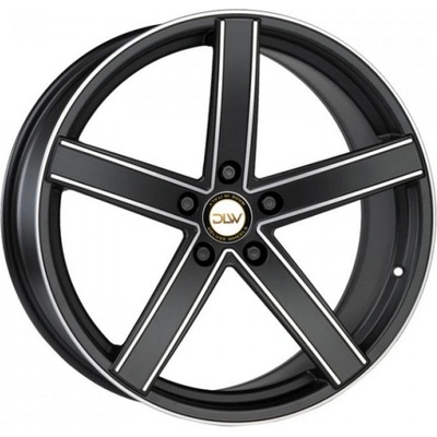DLW Uros S 9X20 5X112 ET42 matt black polished