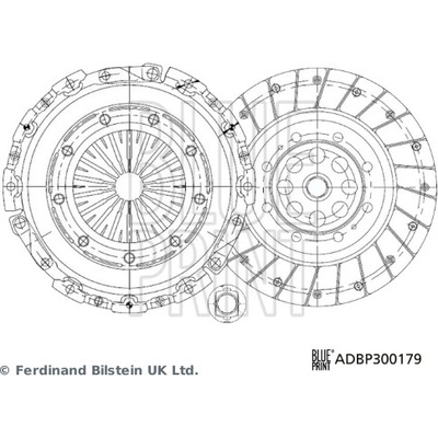 Sada spojky BLUE PRINT ADBP300179