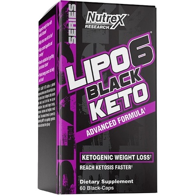 Nutrex Lipo 6 Keto, 60 Capsules