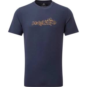 Mountain Equipment Мъжка спортна тениска Mountain equipment Groundup Skyline Tee Sport shirt - Cosmos (216-3823-0112)