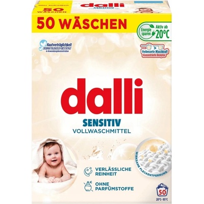 Dalli Senzitiv prací prášek 3,12 kg 48 PD