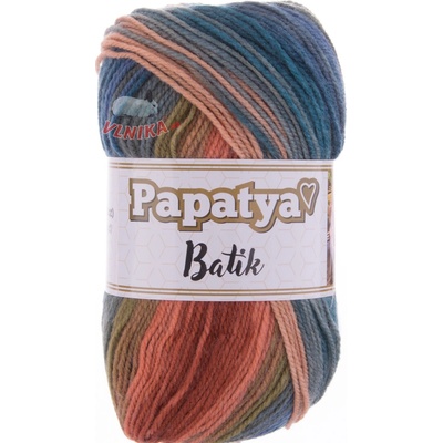 Kamgarn Příze Papatya Batik Varianta: 554-38