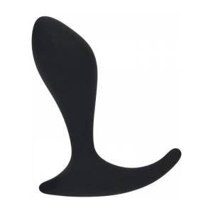 Boss of Toys Single Ripple Silicone Prostate Massager - Black