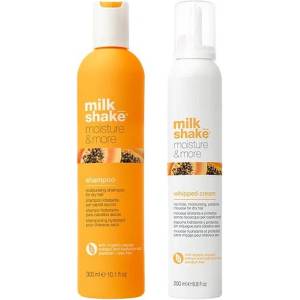 Milk Shake Moisture & More Комплект - Шампоан и Сметана за коса, 300 + 200 ml - ozone