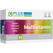 PlusLekáreň Multivitamín s minerálmi 60 tabliet