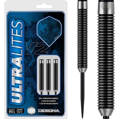 Designa Ultralites V2 Steel Tip M2 Full Ring Grip 14 g
