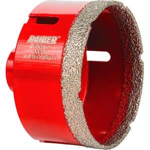 Raider Боркорона Diamond Dry M14 Ø80mm (159913)