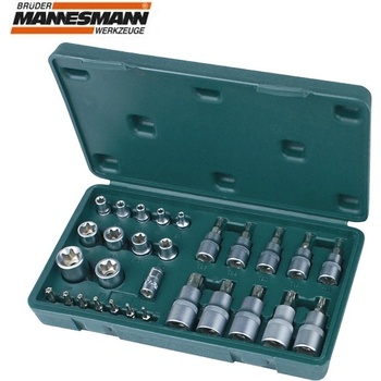 Brüder Mannesmann Комплект професионални вложки тип tоркс, 29 бр (m 189-29)