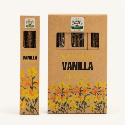 Namaste India Botanics Vonné tyčinky Vanilla Masala natural 9-11 ks – Sleviste.cz