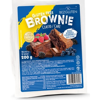 Bezgluten Brownie čokoládový koláč 200 g