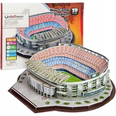 HABARRI Fotbalový stadion 3D puzzle Barcelona FC 79 ks