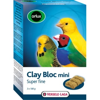 Versele-Laga Versele Laga Clay Bloc Mini - Глинен блок за малки видове птици 3 x 180 гр