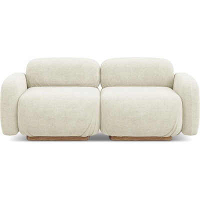 makamii Кремав модулен диван от букле 190 cm Ailani - Makamii (AILANI_3S_7_W1_C6)