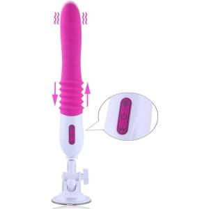 HISMITH C0571-03 Mini Fuck Machine with 3 Thrusting & 10 Vibration Patterns Pink