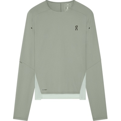 On Дамска тениска On Women's Performance Long-T Running shirt - Tin / Iceberg (916-1289-0612)