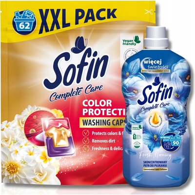 Sofin prací kapsle Color 62 PD + aviváž 1,8 l 90 PD