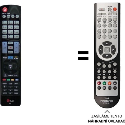 Dálkový ovladač Predátor LG AKB73756565