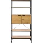 Unique Furniture Библиотека от декор от дъб в естествен цвят 90x190x40 cm Cesura - Unique Furniture (56310000)