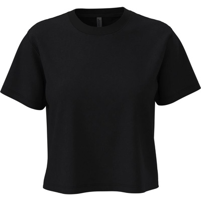 Next Level Apparel n 7610 / Дамски къс топ от плътен памук - черен xs (08761000200)