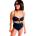 Roxy Бански костюм Roxy Beach Classics Fashion swimsuit - Blue (Anthracite)