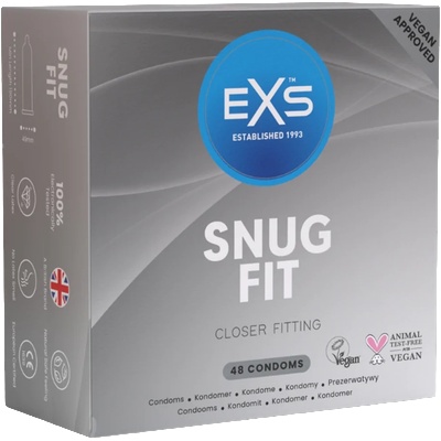 EXS Condoms Snug Fit 48 pcs