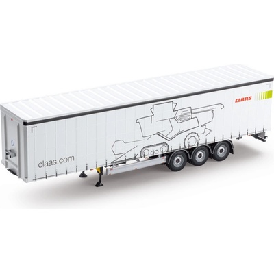 MarGe Models Plachtový návěs Pacton Claas Trion 1:32