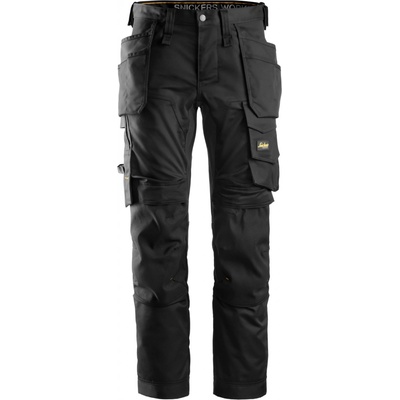 Snickers Workwear Pracovné nohavice AllroundWork Stretch s PK čierne