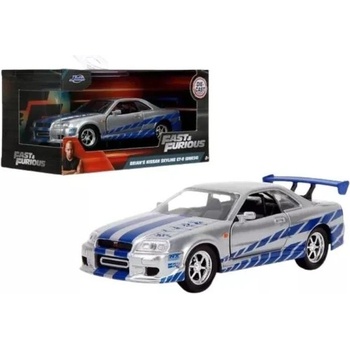 Jada Toys Бързи и яростни миникола 1: 32 - Nissan Skyline GT-R на Брайън (9324075BN)