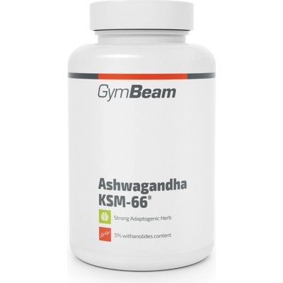 GymBeam Ashwagandha KSM-66 90 kapslí – Zbozi.Blesk.cz