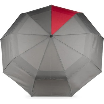 Roka london Чадър Roka london Waterloo Recycled Nylon umbrella - Grey (Graphite / Cranberry)