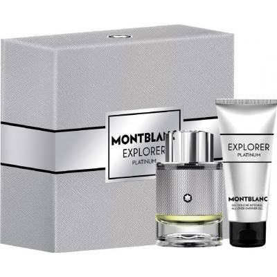 Montblanc Explorer Platinum EDP 60 ml + sprchový gél 100 ml, darčeková súprava pre mužov