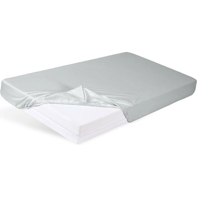 BabyMatex bavlna prostěradlo s gumou Šedé 60x120