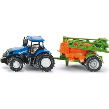 Siku Super Traktor s prívesom na rozprašovanie hnojiva 1:87