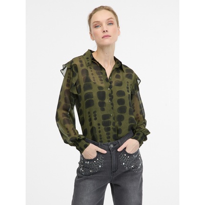 orsay Зелена блуза с яка ORSAY Orsay | Zelen | ЖЕНИ | XS