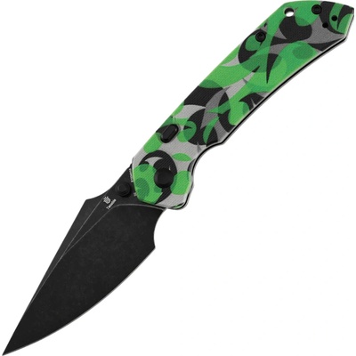 Tenable Fenrir Blackwash D2 Jade G10 with Green Camouflage Pattern B1034H13