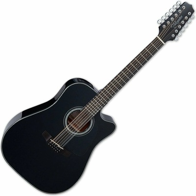 Takamine GD30CE-12 Black 12-струнна електро-акустична китара