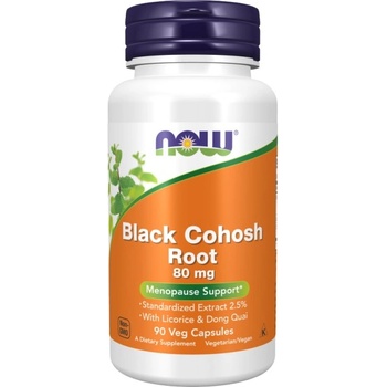 Image 1 of NOW Black Cohosh Root 80 mg [90 капсули]
