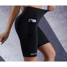be-AM RUN SHORT dámské běžecké legíny černá